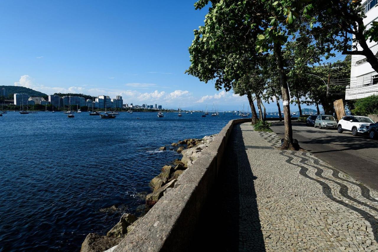 2 Quartos Com Vista Para Baia De Guanabara A 700M Pao De Acucar - Cozinha Completa E Wi-Fi Rio de Janeiro Exterior foto