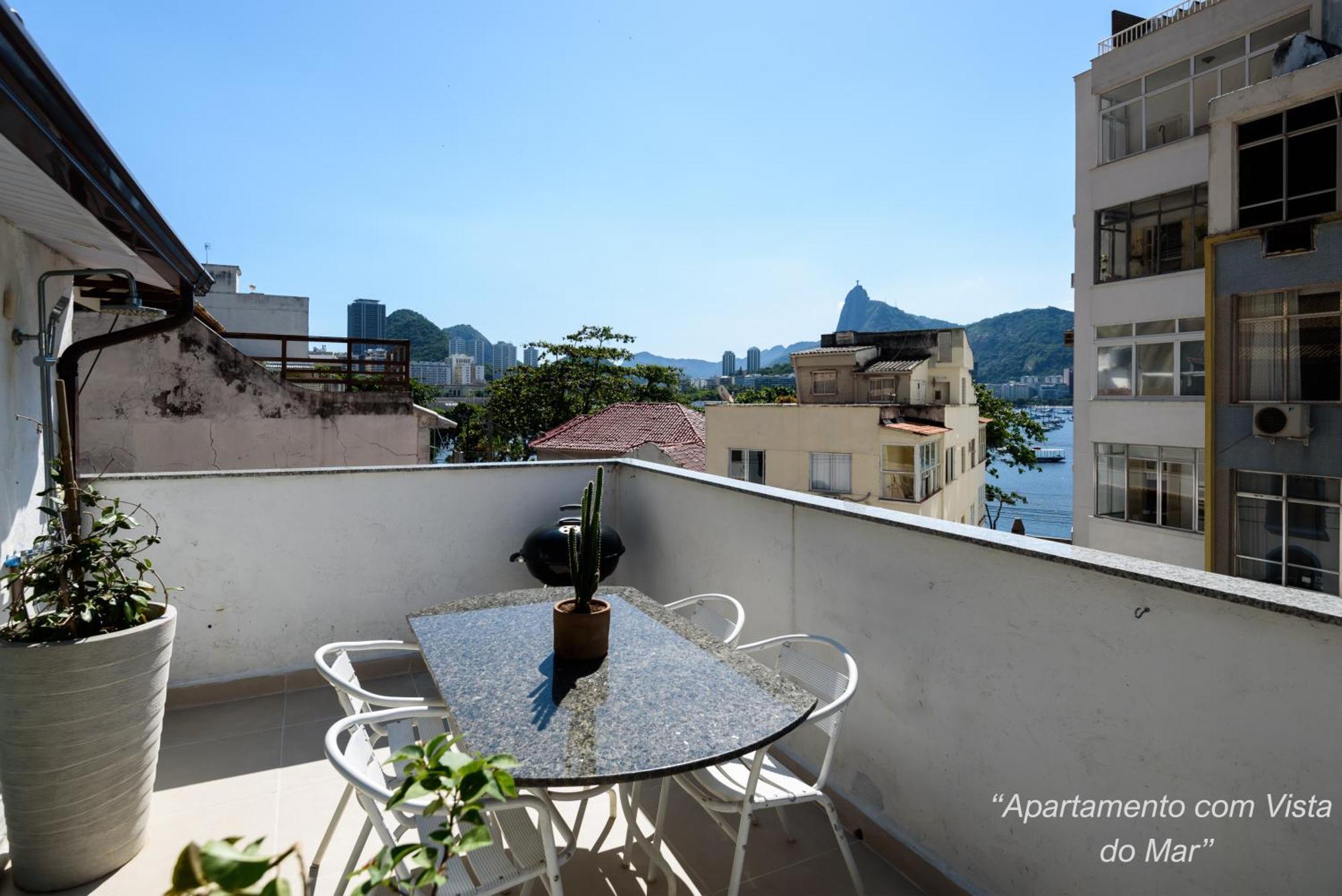 2 Quartos Com Vista Para Baia De Guanabara A 700M Pao De Acucar - Cozinha Completa E Wi-Fi Rio de Janeiro Exterior foto